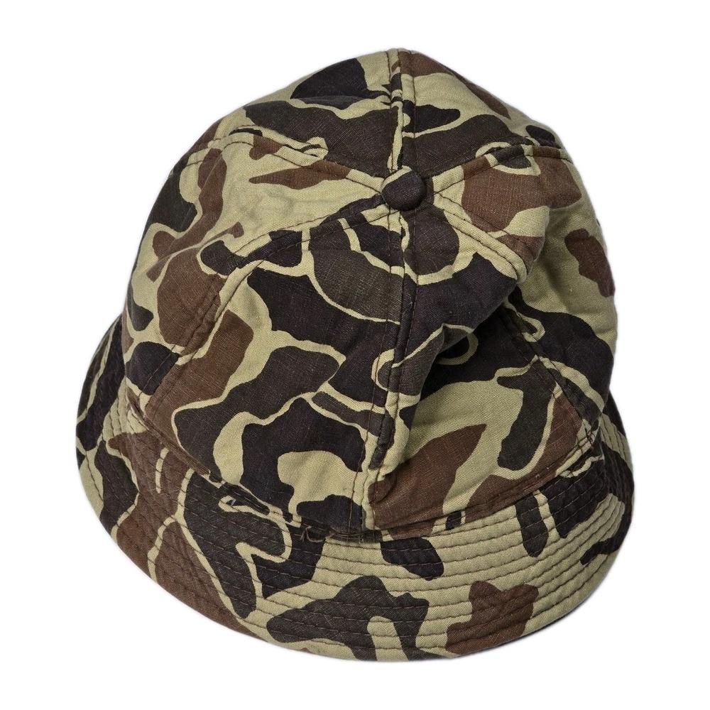 Dorfman Pacific Camo Bucket Hat Men's Size L Cotton Polyester‎ Blend Outdoor